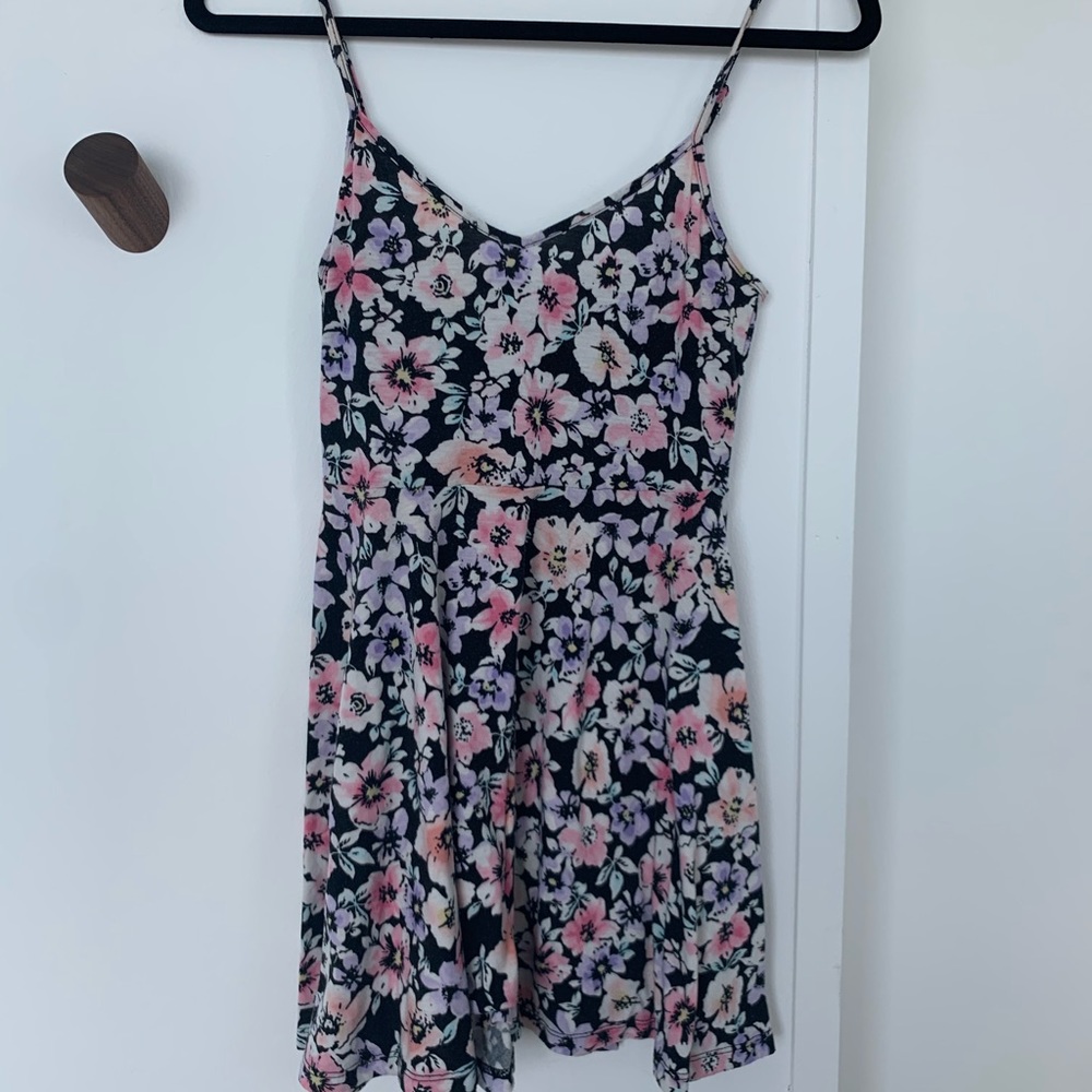 Floral Skater Mini Dress